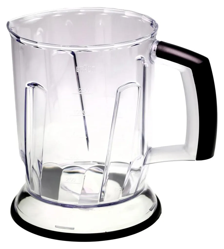 Bol Braun BC5000 1000ml AS00004188 pour Mixeur Multiquick 5 7 9 Noir