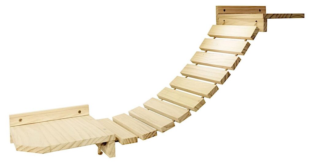 Pont mural suspendu pour chats L55cm Pont d'escalade Pont Image du produit 