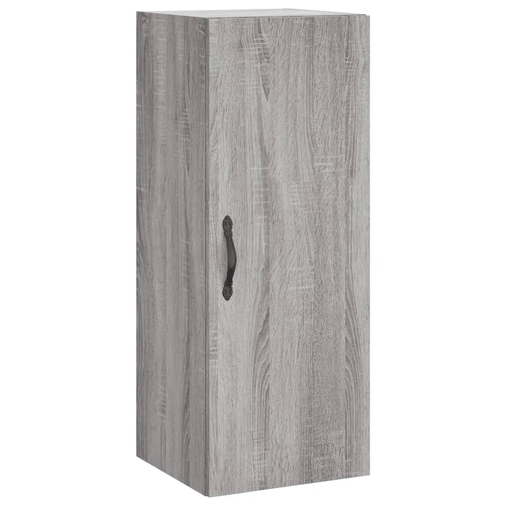 Maison Exclusive Credenza Grigio Sonoma 34.5x34x180 cm - Design Moderno - 7