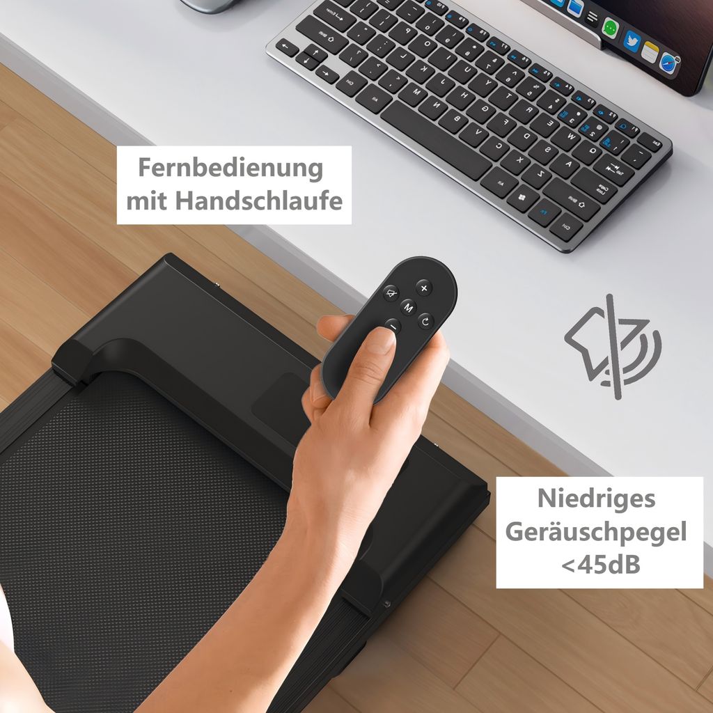 Q29 Gehband Laufband 1-6 km/h Laufflächengröße 37.5x90cm Produktbild 6