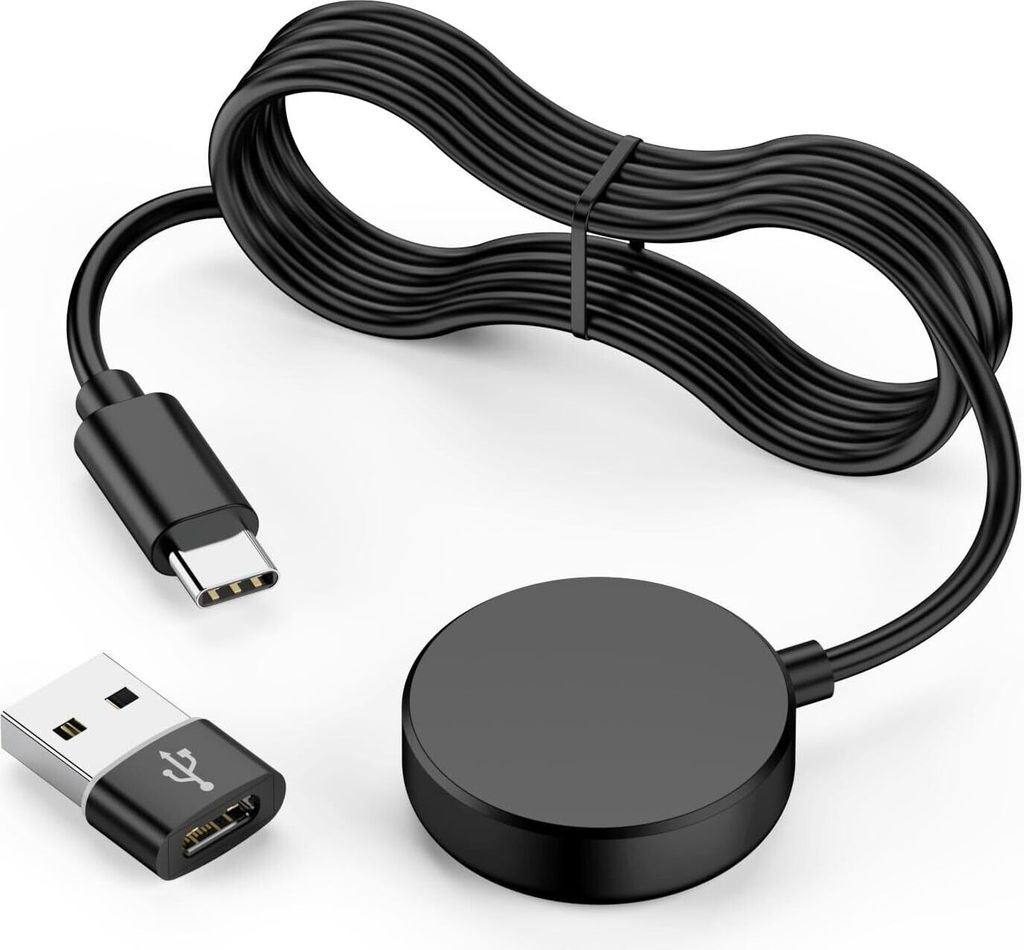 Ladegerät Ladekabel USB C Kompatibel mit Samsung Galaxy Watch 7/ Ultra/ 6/6 Classic/ 5/5 Pro/ 4/4 Classic/ 3/ Active 1/2/ FE, Tpy C Ladekabel Lade...
