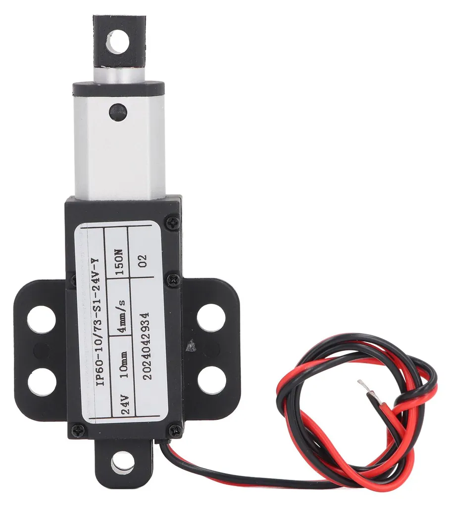 Vérin électrique miniature 150N course 10mm pour réglage de meubles
