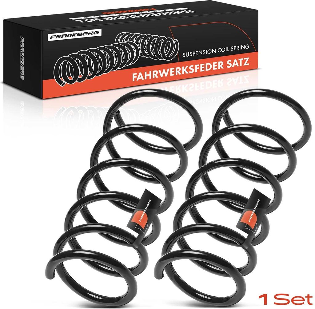 Frankberg 2x Fahrwerksfeder Vorderachse für Suzuki Swift III EZ MZ 1.3L 1.5L Bj ab 2005