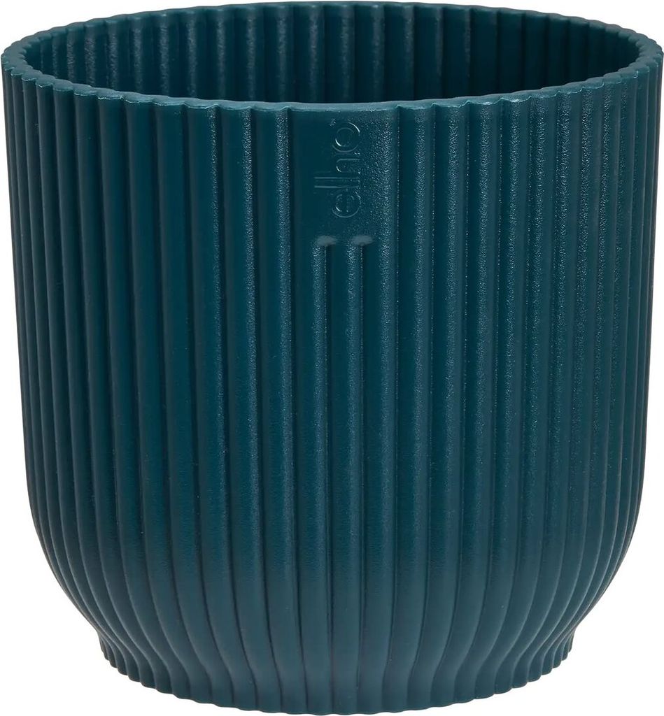 elho® Vibes Übertopf Fold Mini Tiefblau Ø 7 cm - Kunststoff Produktbild 