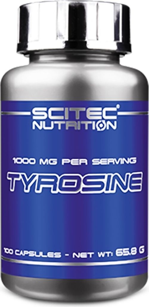 Scitec Nutrition Tyrosine 100 capsules / Tyrosin / Nicht-essentielle Aminosäure in Kapseln