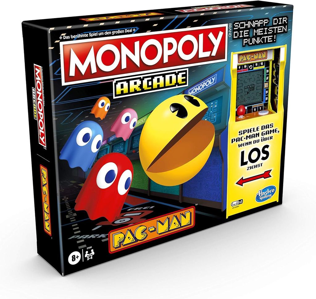 Hasbro - Monopoly Arcade Pac-Man Brettspiel Produktbild 