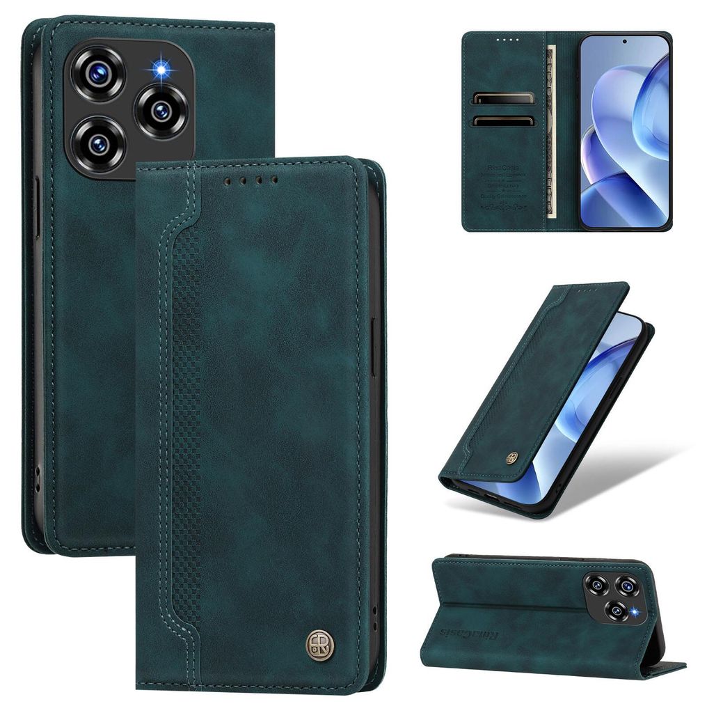 Handyhülle für Oukitel C50, Leder Wallet Klapphülle mit Produktbild 