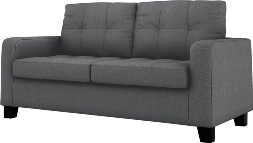 Zweisitzer-Sofa Gloss-Casco anthrazit