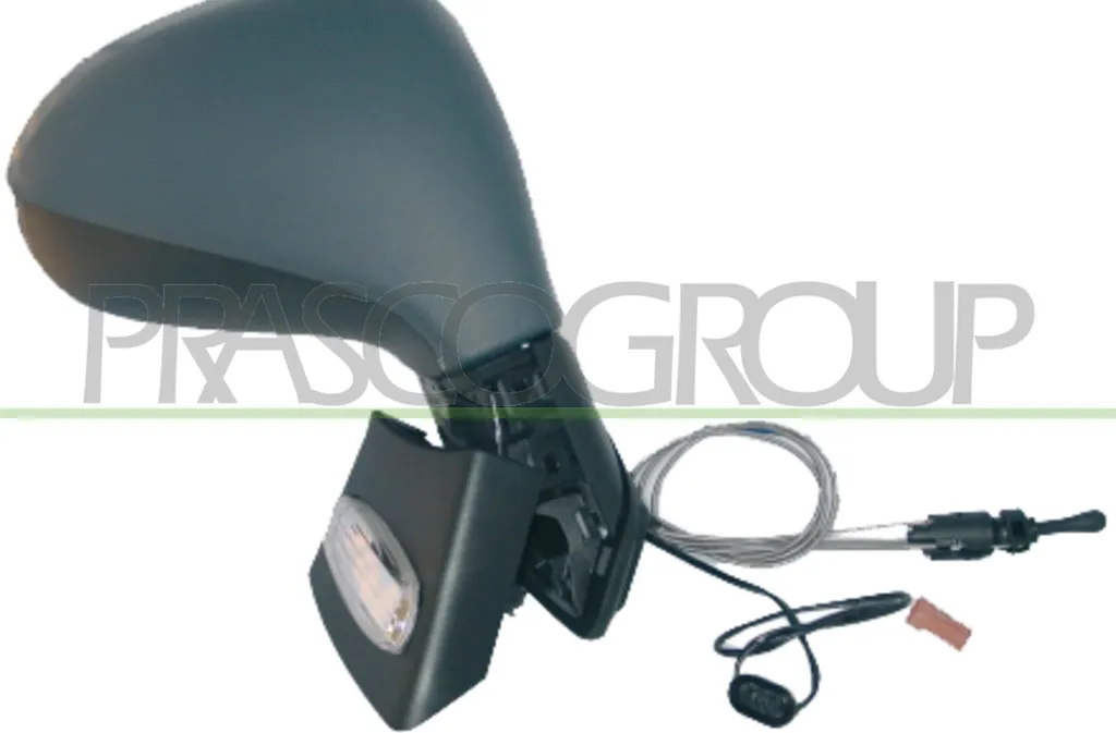 Rétroviseur droit PRASCO PG3207123 pour Peugeot 207 WA WC WD et SW