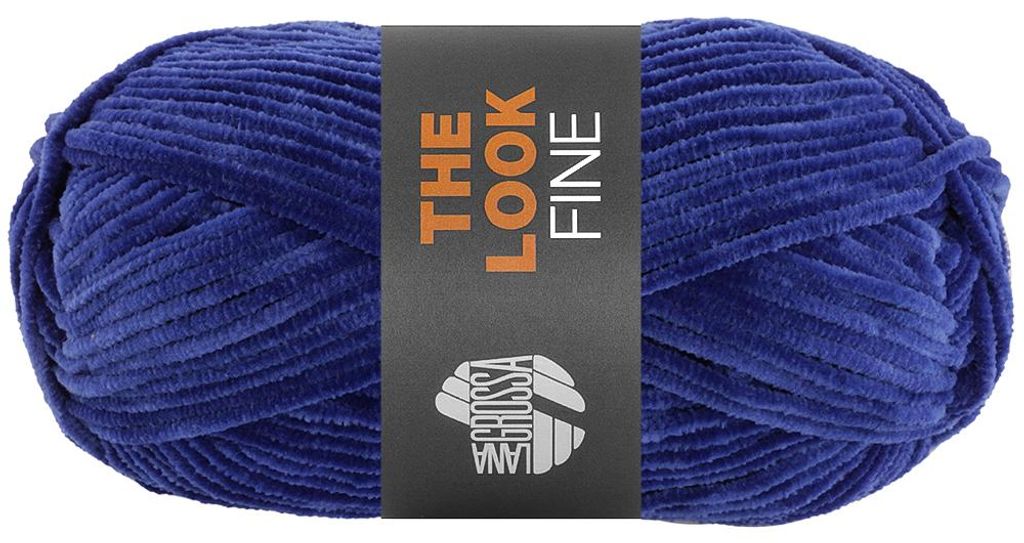 Lana Grossa - The Look Fine 0116 tintenblau Produktbild 