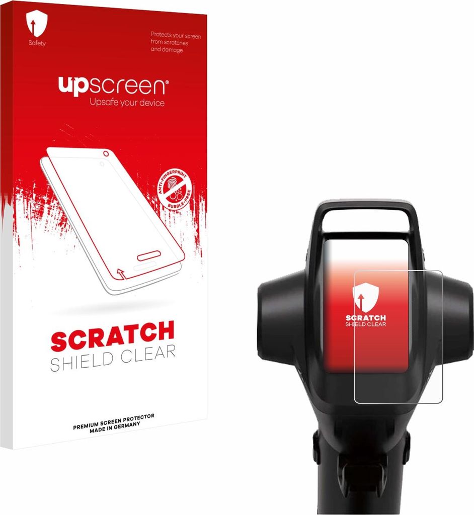 upscreen Schutzfolie für Segway GT3 Pro Displayschutz Displayschutzfolie Folie Klar Transparent