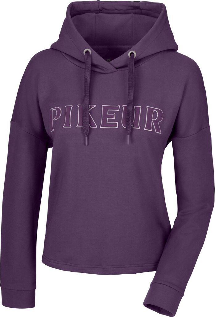 Pikeur Damen Sweater, Damensweater, winterlich elsasticher Hoody Größe - 46 Farbe - blueberry