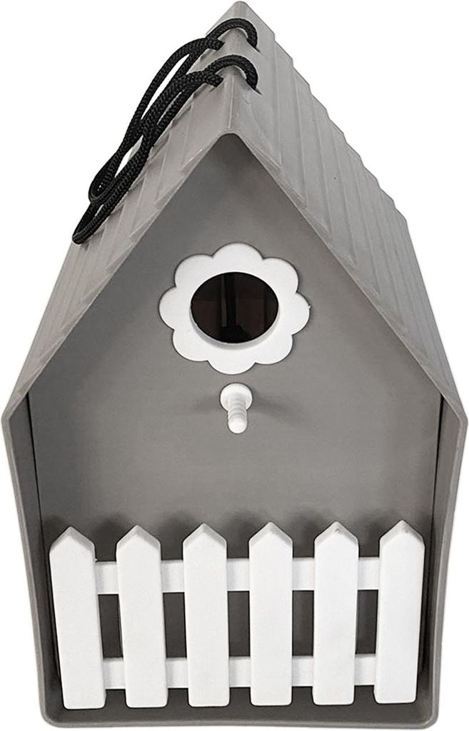 Vogelhaus Nessa Grau Produktbild 