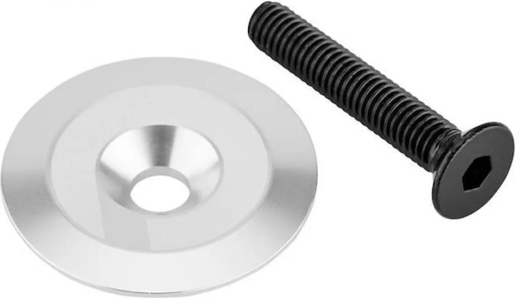 Éliminez le jeu de direction avec le Procraft Top Cap Argent 1 1/8"