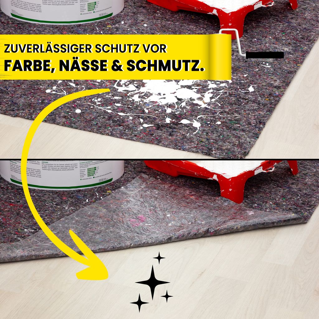 KK Verpackungen® Malervlies Abdeckvlies Schutzvlies Produktbild 4