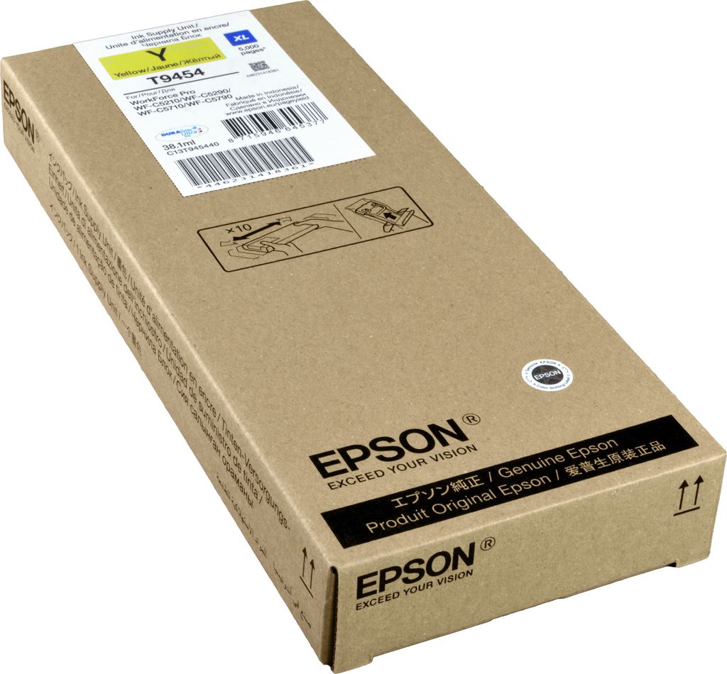 Epson WF-C5xxx Series Ink Cartridge XL Yellow, High (L) Produktbild 