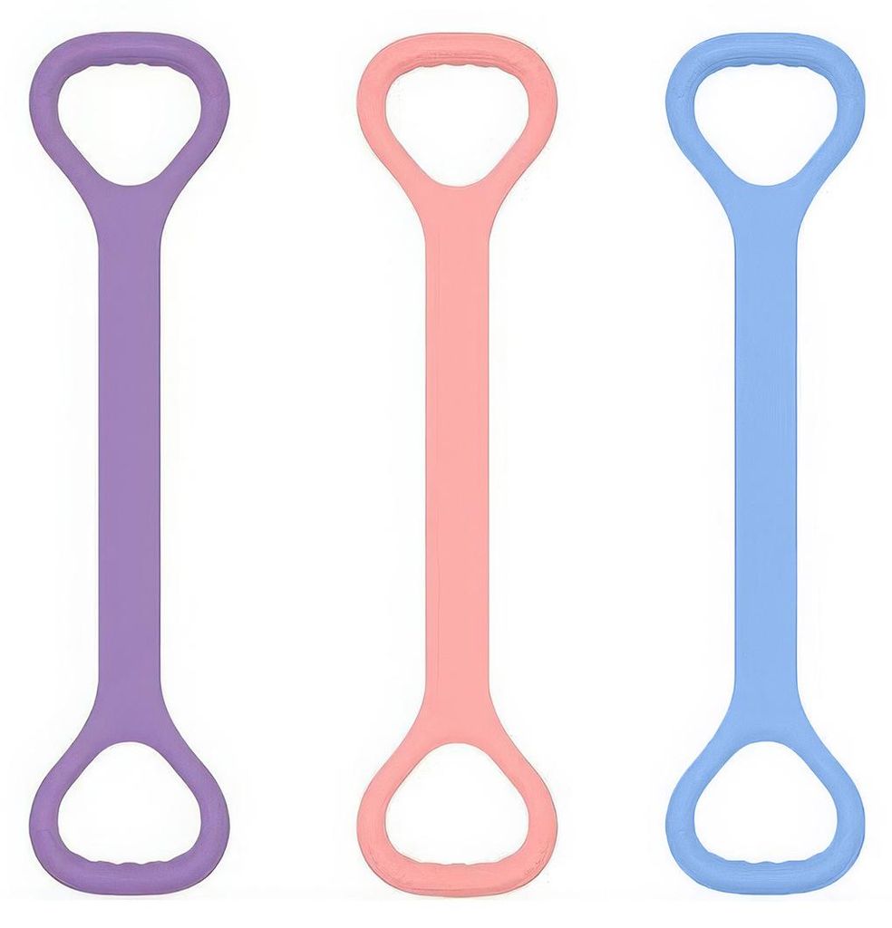 3 Widerstandsband-Sets mit Griffen – Elastische Produktbild 