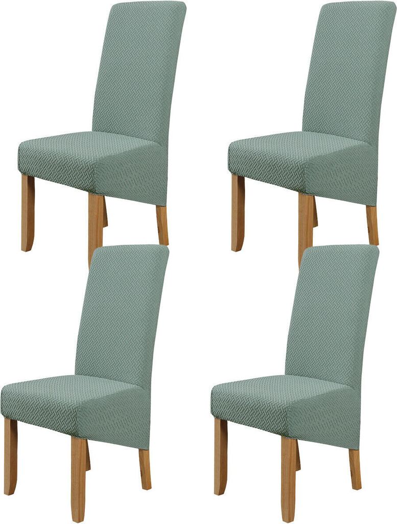 4 kusy krytů židlí Stretch Elastan kryt židle pro jídelnu Obrázek produktu 