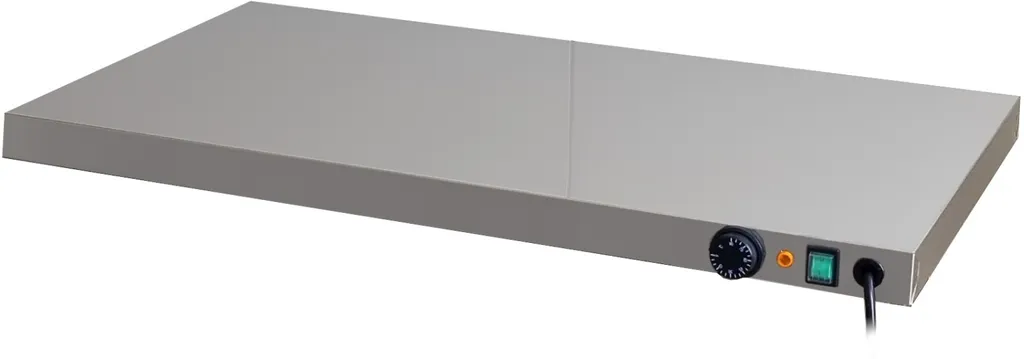 Plaque chauffante Saro 2 x GN 1/1 Milan - Maintien au chaud inox professionnel