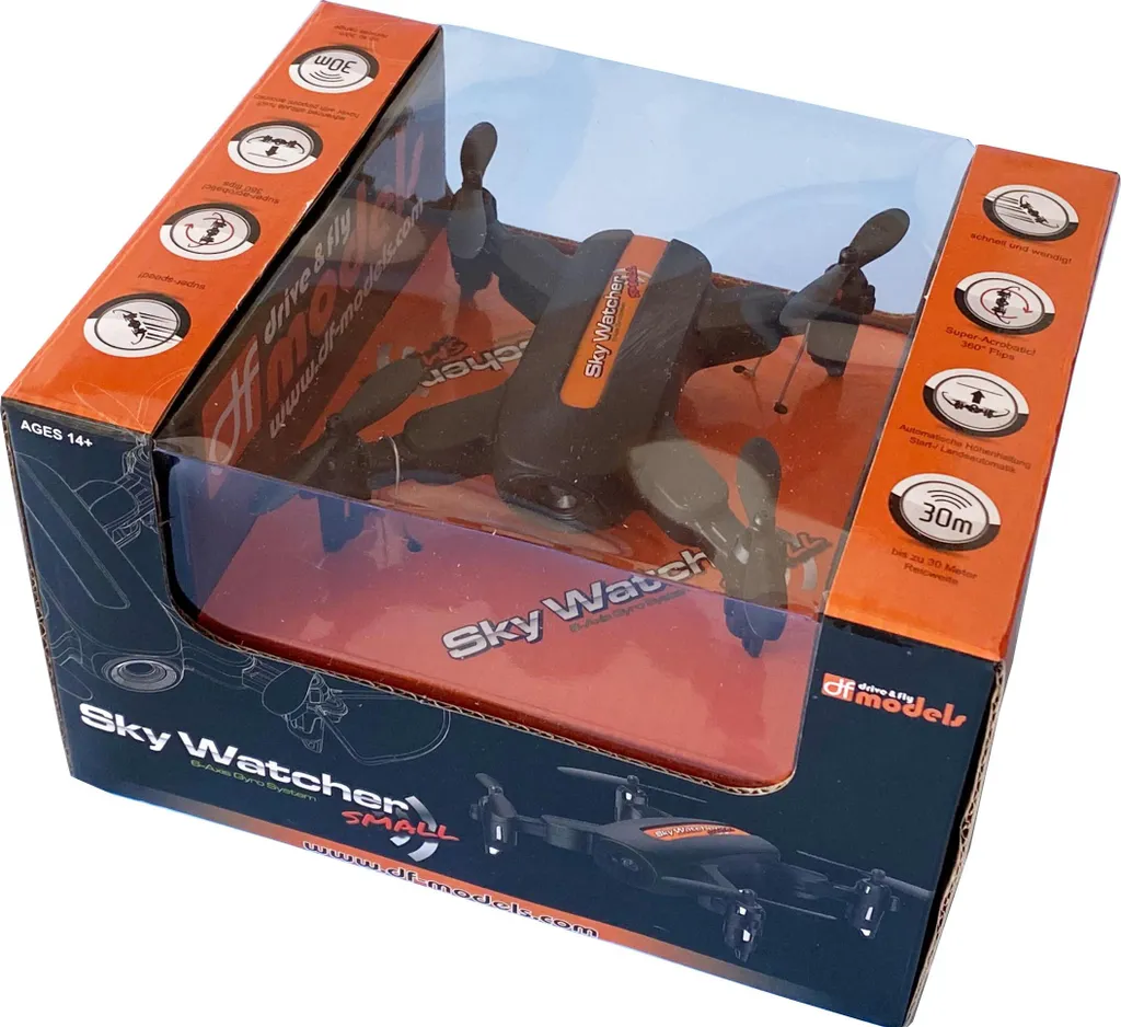 Mini Drone Quadrocoptère SkyWatcher SMALL - Modèle Réduit RTF Complet - 10