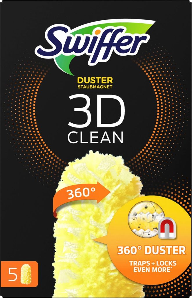 Swiffer magnes na kurz wkład 3D 5 szt Zdjęcie produktu 
