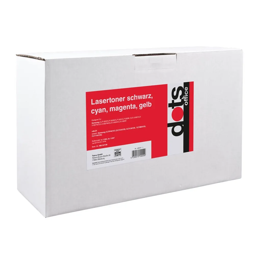Pack Toner Samsung CLT-P4072C pour Impression de Documents Pro - 2