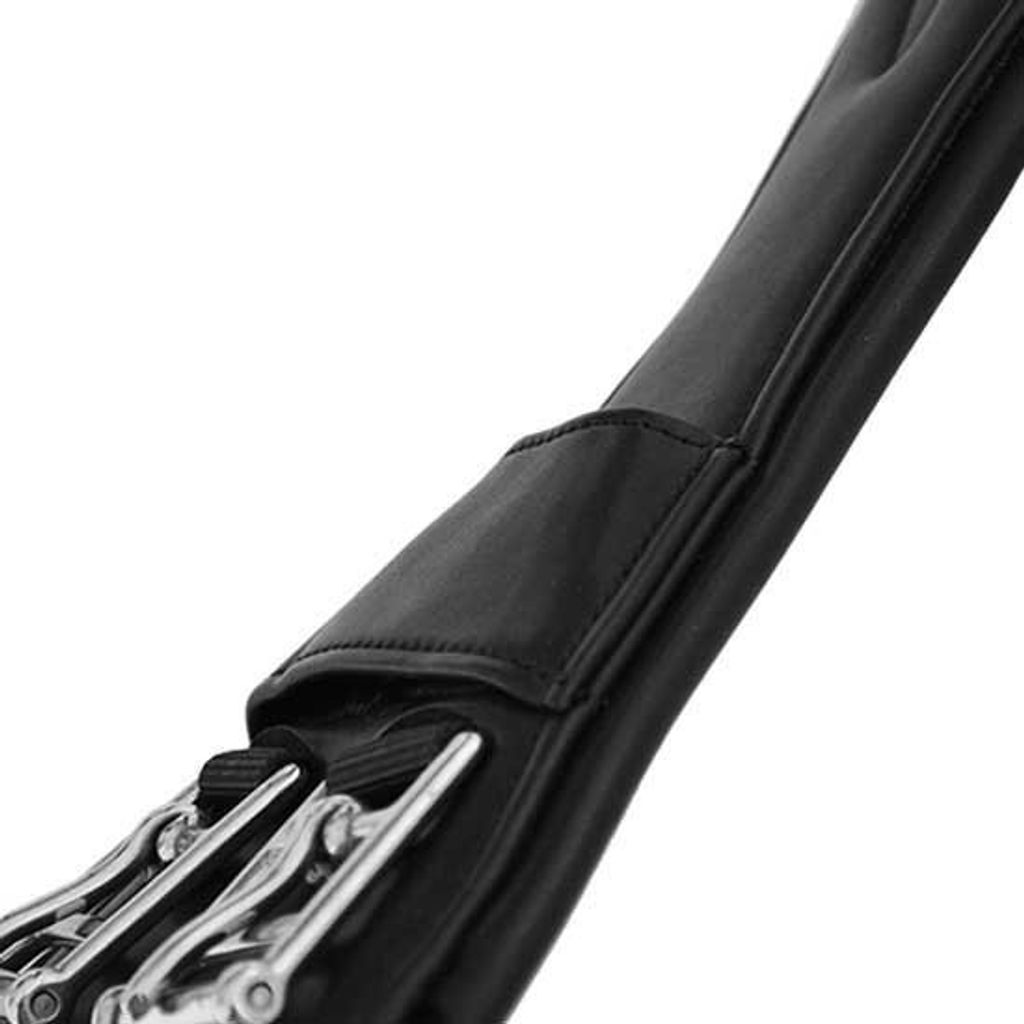Lexhis Savile Sattelgurte Schwarz 55 cm Schwarz 55 cm