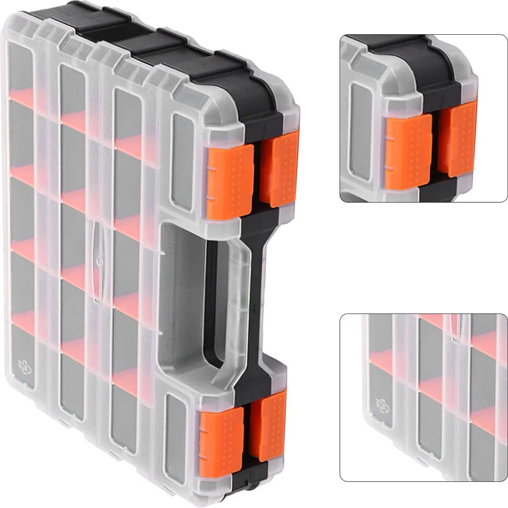 Boîte de rangement stable en PP renforcé - Classification double face - 6