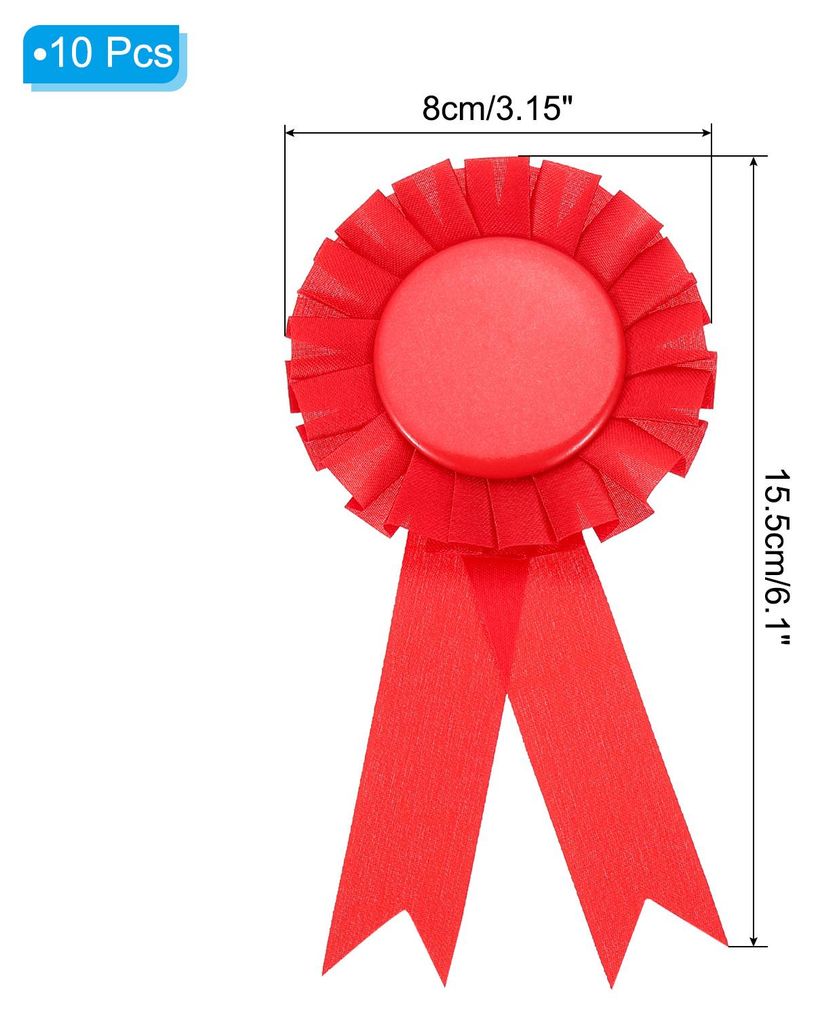 Leere Auszeichnungsschleife, 10 Stš¹ck Preisschleife Auszeichnungsmedaille Gewinnerschleife Anerkennung Teilnahmeschleife fš¹r Wettbewerb, Spor...