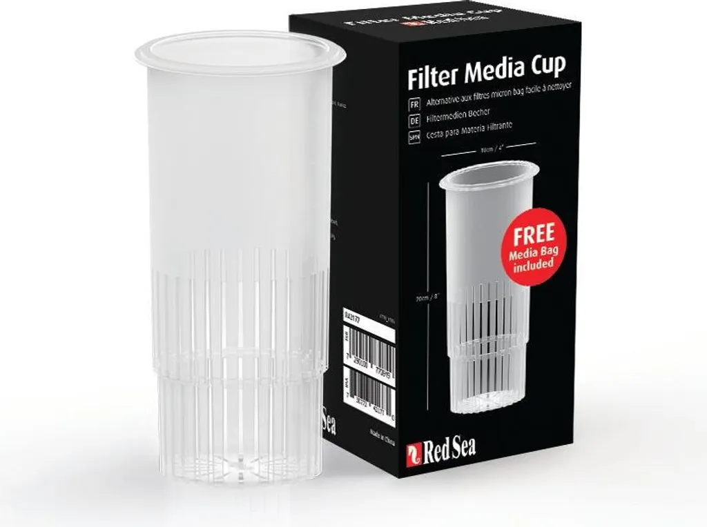 Support Médias Filtrants Red Sea 4" pour une Eau Cristalline en Aquarium