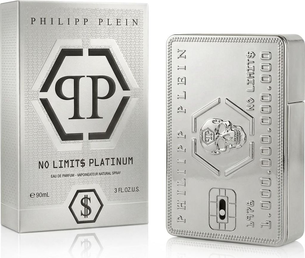 Philipp Plein No Limit$ Platinum Eau De Parfum 90 ml (man) Produktbild 