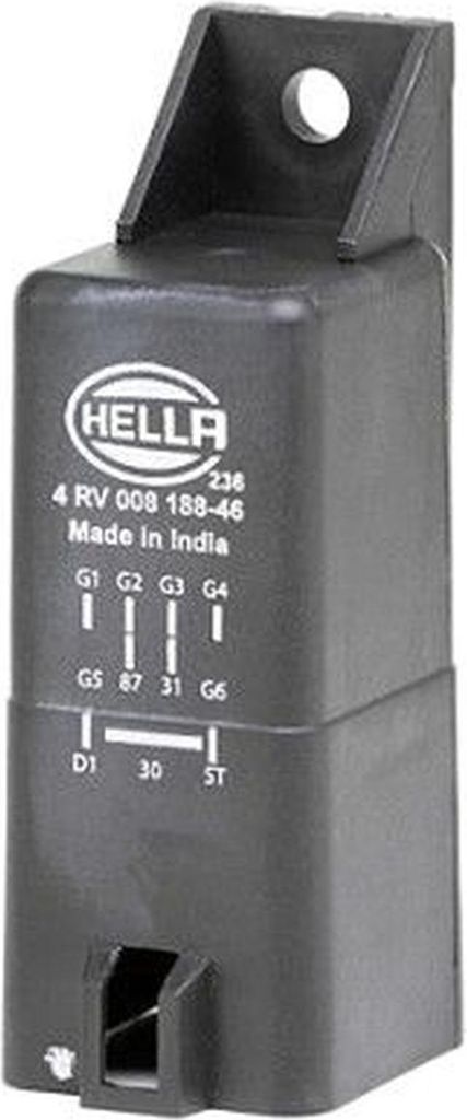 Steuergerät Glühzeit 12 V 9-polig HELLA passend für u.a. AUDI A4