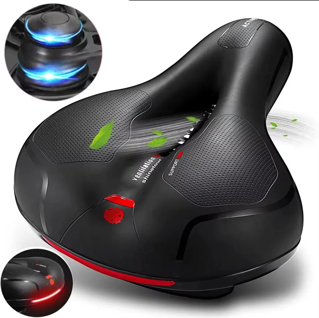 Selle de Vélo Confortable et Sportive Souple Large - Modèle Ergo Pro