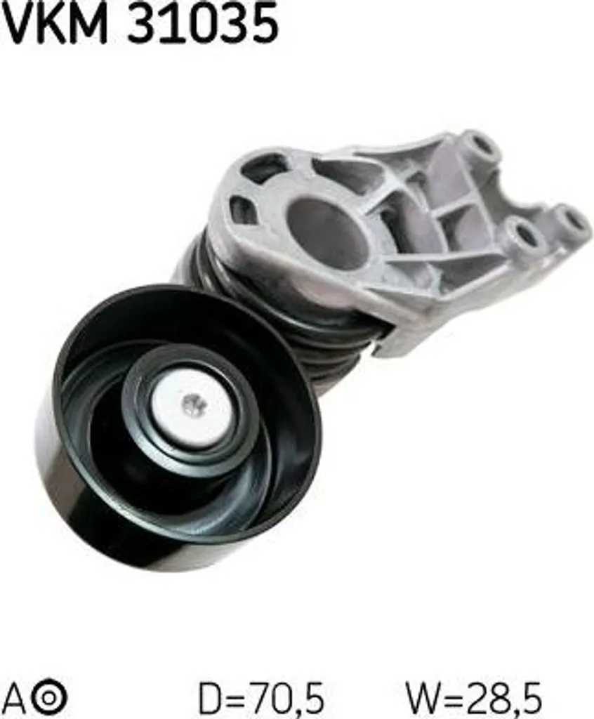 Tendicinghia SKF VKM31035 Disponibile - Ricambio Rapido 045903315A