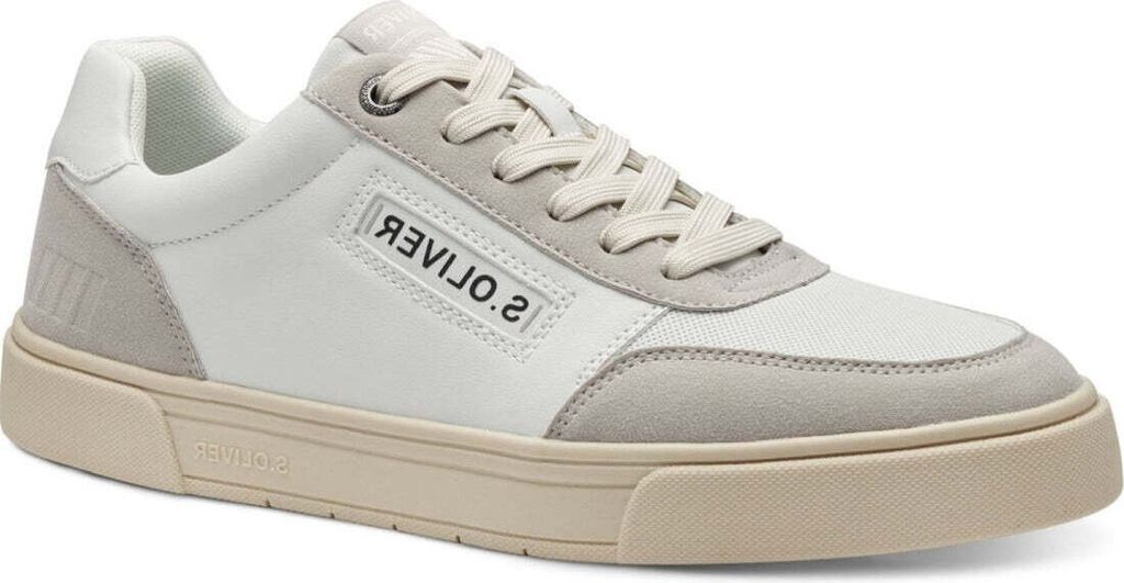 s.Oliver Herren Sneaker 5-13614-42 140 Farbe: Weiß Größe: 42