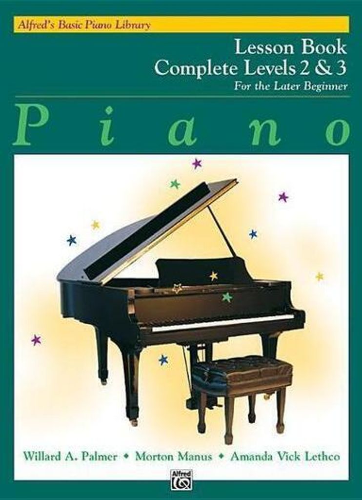 Alfred's Basic Piano Library Lesson Book Complete, Bk 2 & 3 Produktbild 