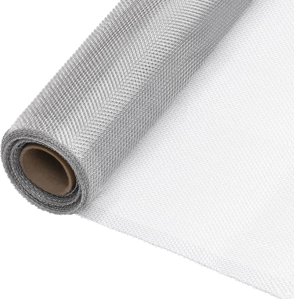 Vidaxl Rete 60x500 cm Alluminio Silberfarbe Immagine del prodotto 
