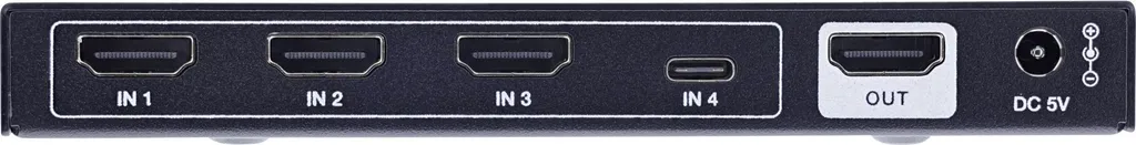Switch HDMI 8K InLine 48Gb/s Multiport avec USB-C pour Vidéo Haute Fluidité - 5
