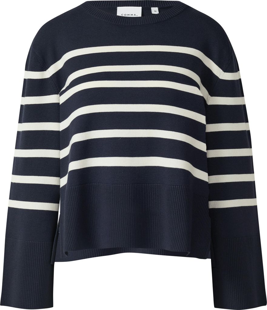 comma Strickpullover 'Strickpullover', 2176619, Blue, Gr. 34