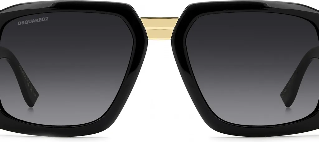 Lunettes Dsquared2 D2 0178/S avec verres dégradés gris et monture 807 - 2