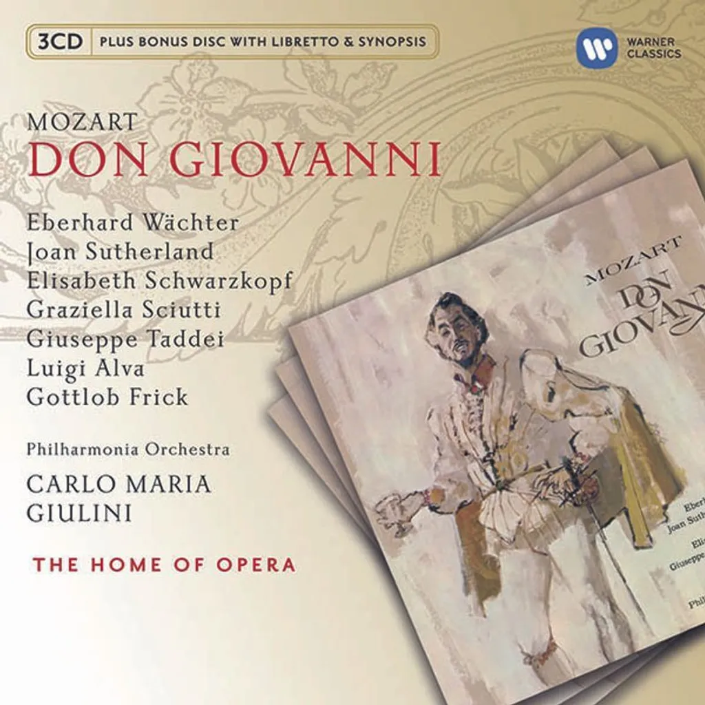 Don Giovanni Mozart Giulini Schwarzkopf Enregistrement Audio Premium