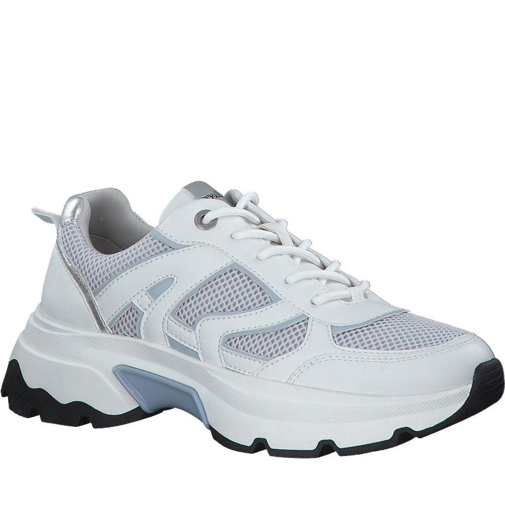 s.Oliver Damen Sneaker 5-23613-30 100 Farbe:Weiß Größe: 37