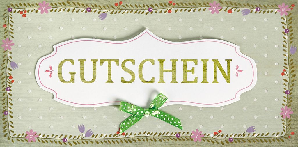 Geldkarte Gutscheinhülle Glückwunschkarte im Format 222x118cm mit Um