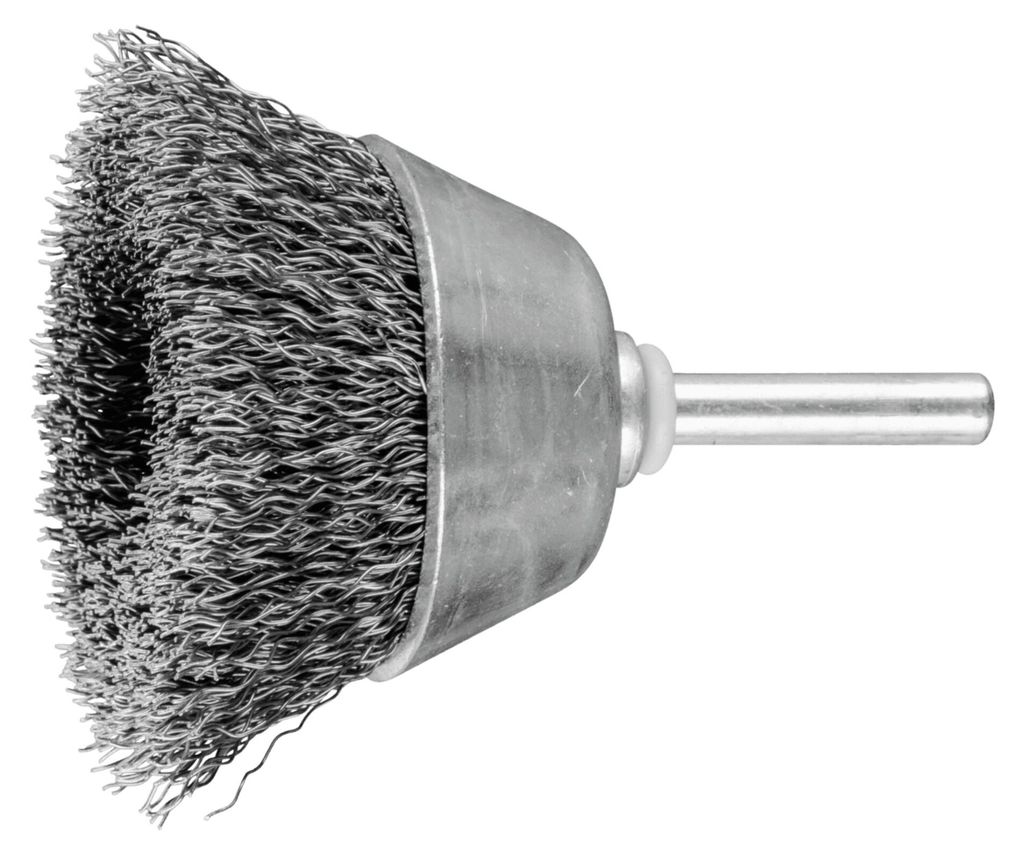 PFERD TOOLS Topfbürste ungezopft TBU Ø50mm Schaft-Ø6 mm Stahl-Draht-Ø0,30 (1)