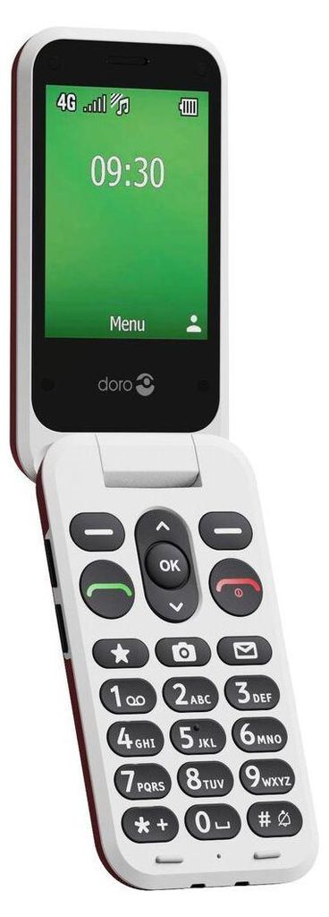 Doro Leva E30, Klappgehäuse, Single SIM, 7,11 cm (2.8"), Produktbild 