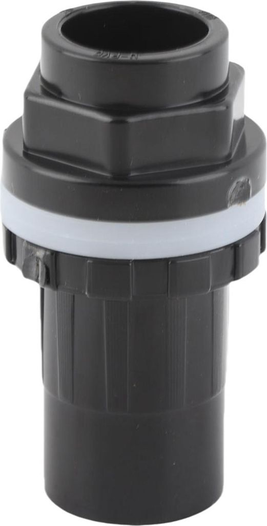 Schwarz PVC 20mm Aquarium Aquarium Oberen Unteren Wasser Rohr Fittings Stecker Joint Zubehör Teile