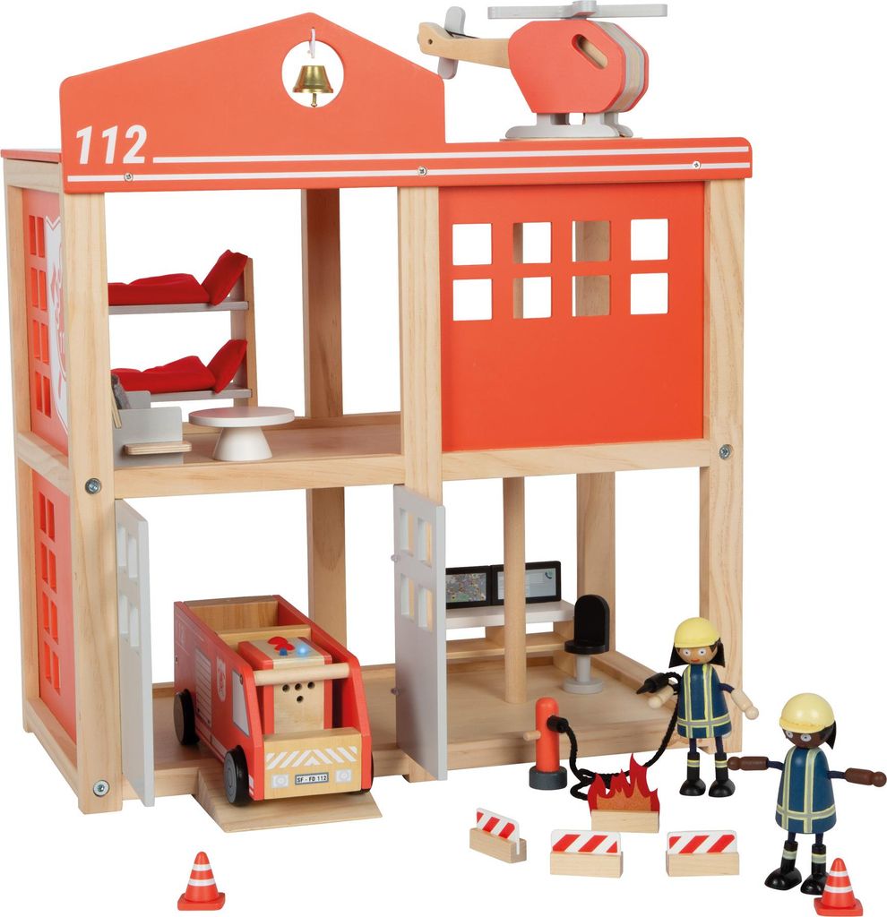 small foot Große Feuerwache mit Zubehör, mit Licht & Sound, Produktbild 