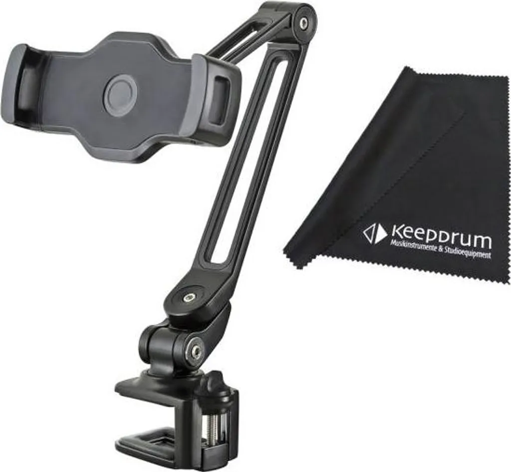 Supporto da Tavolo K&M 19805 per iPad e Smartphone - Alta Stabilità
