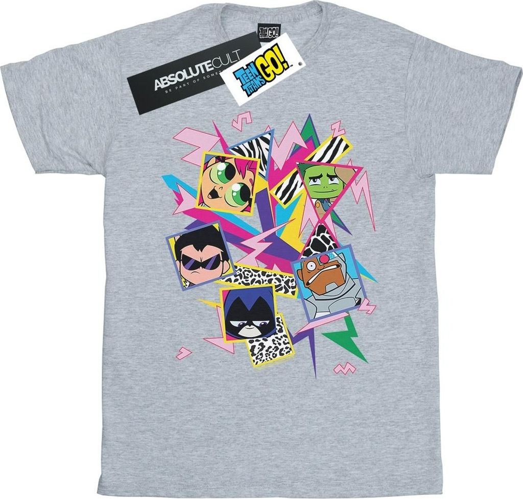 DC Comics - "Teen Titans Go" T-Shirt für Herren BI52177 (5XL) (Grau)