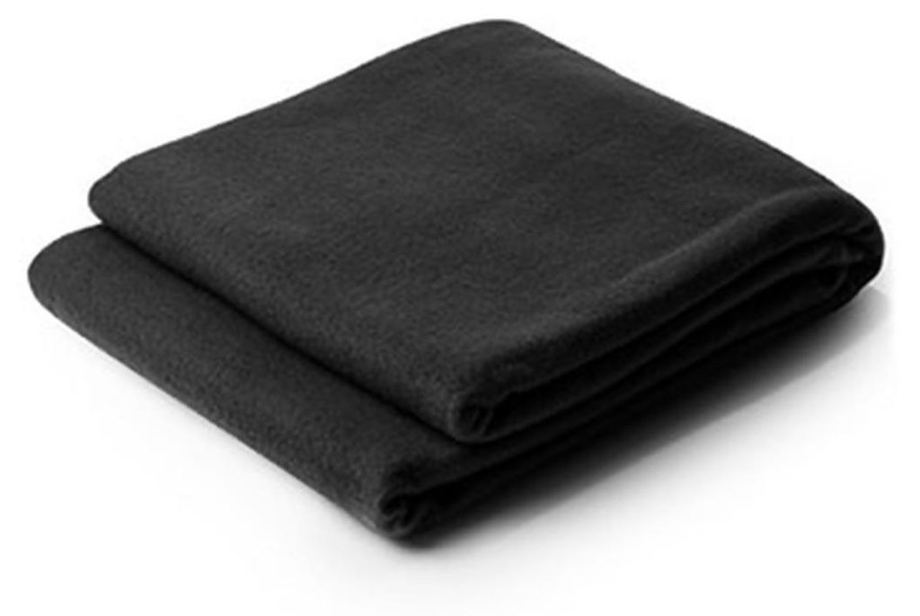 Stamina BK5624 | Fleece Blanket Brandon 120x150 cm - Farbe: Black 02 - Größe: 120 x 150 cm